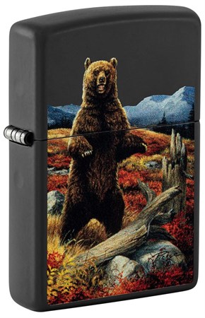 Зажигалка ZIPPO Linda Picken с покрытием Black Matte 48597