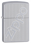 Зажигалка ZIPPO 29701 Zippo Logo Design Satin Chrome