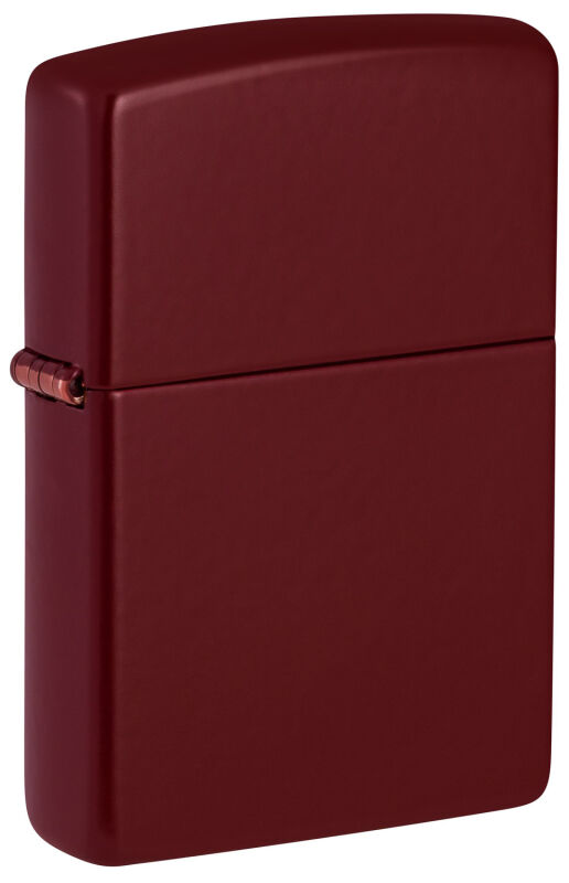 Зажигалка ZIPPO Classic с покрытием Merlot, латунь/сталь, бордовая, глянцевая 46021