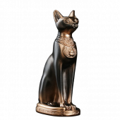 Фигурка "Кошка египетская",  14см., бронза 1279303