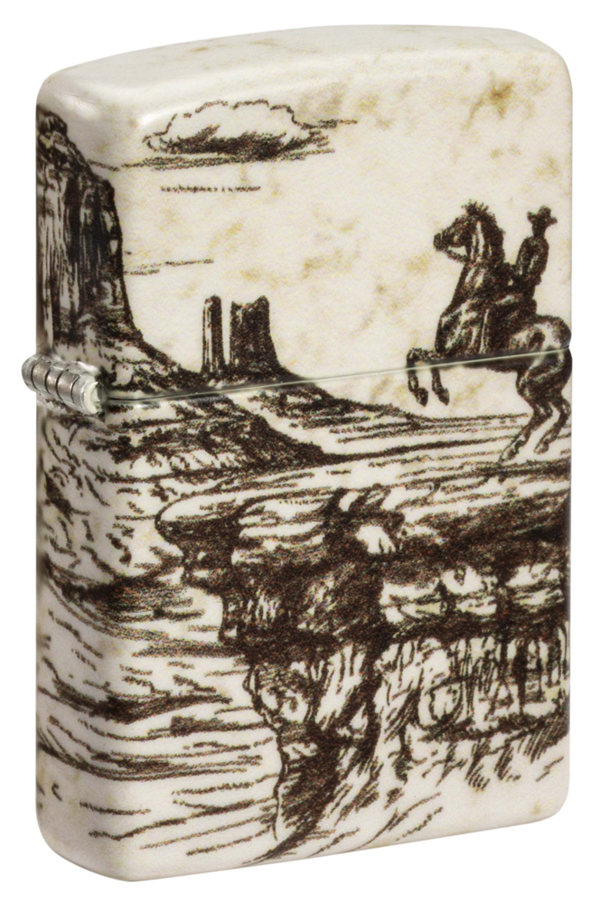 Зажигалка ZIPPO Western Design с покрытием 540 Matte 48518