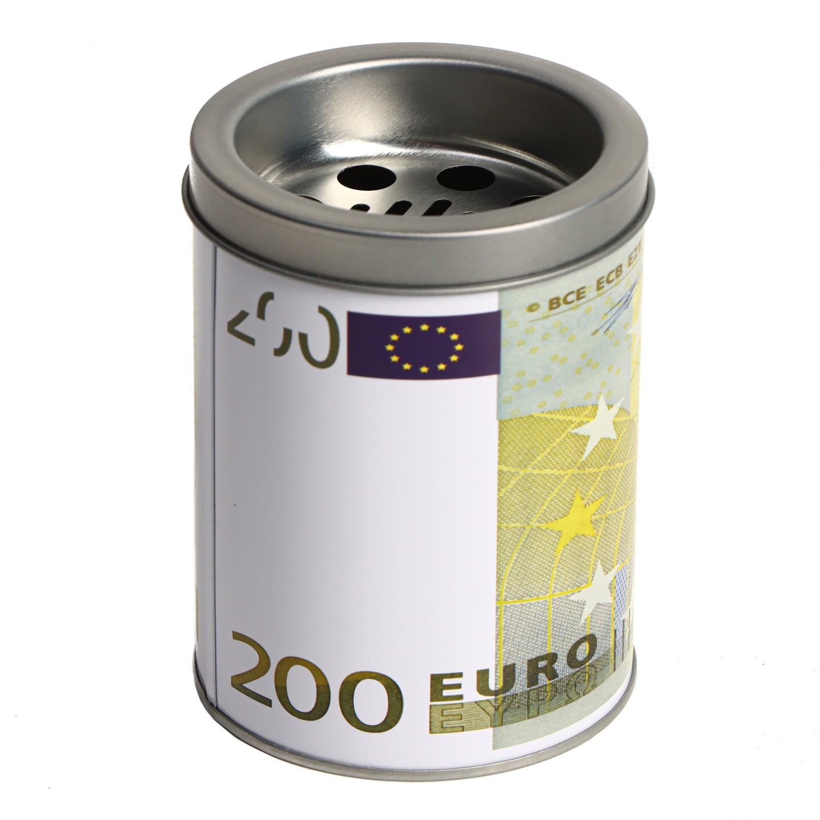 Пепельница "Euro" 7.7х10.2 см, микс   5082190