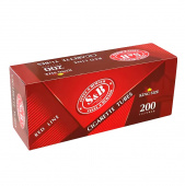 Гильзы  с фильтром "S&B" RED LINE 200 King Size