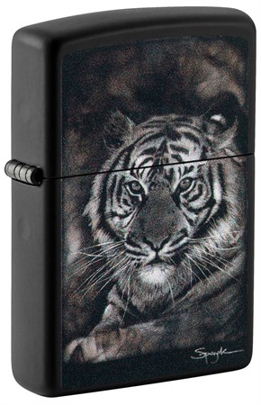 Зажигалка ZIPPO Spazuk Design с покрытием Black Matte 49763