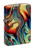 Зажигалка ZIPPO Colorful Swirl с покрытием Glow In The Dark Green 48612