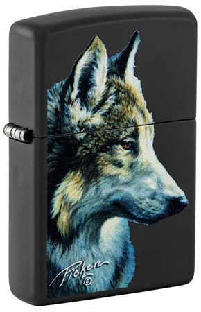 Зажигалка ZIPPO Linda Picken с покрытием Black Matte 48598