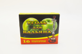 Уголь для кальяна "Полиформ" Яблоко 16 табл.