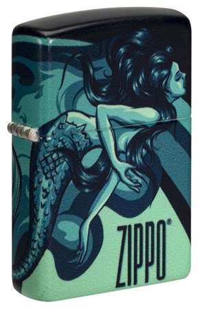 Зажигалка ZIPPO Mermaid Design с покрытием 540 Matte 48605