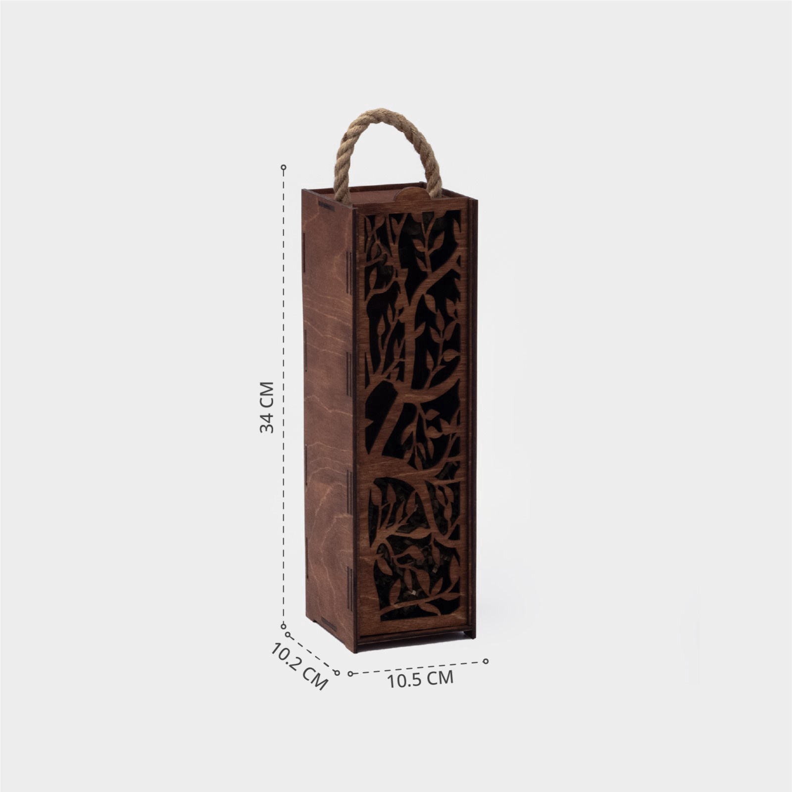 Ящик для хранения вина Adelica «Лацио», 34×10,5×10,2см., на 1 бутылку 7523016