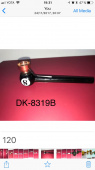 Сувенир Арабская трубка стекло DK 8319B