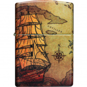 Зажигалка Zippo Pirate Ship Design 49355