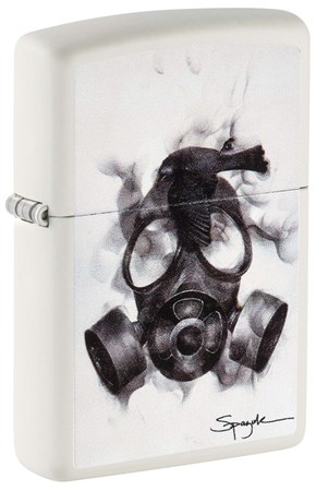 Зажигалка ZIPPO Spazuk с покрытием White Matte 29646