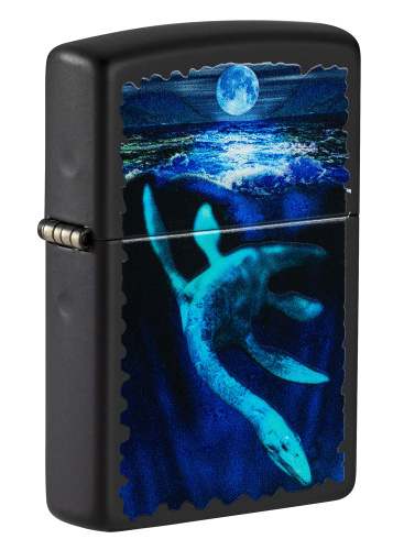 Зажигалка ZIPPO Lock Ness с покрытием Black Light 49697
