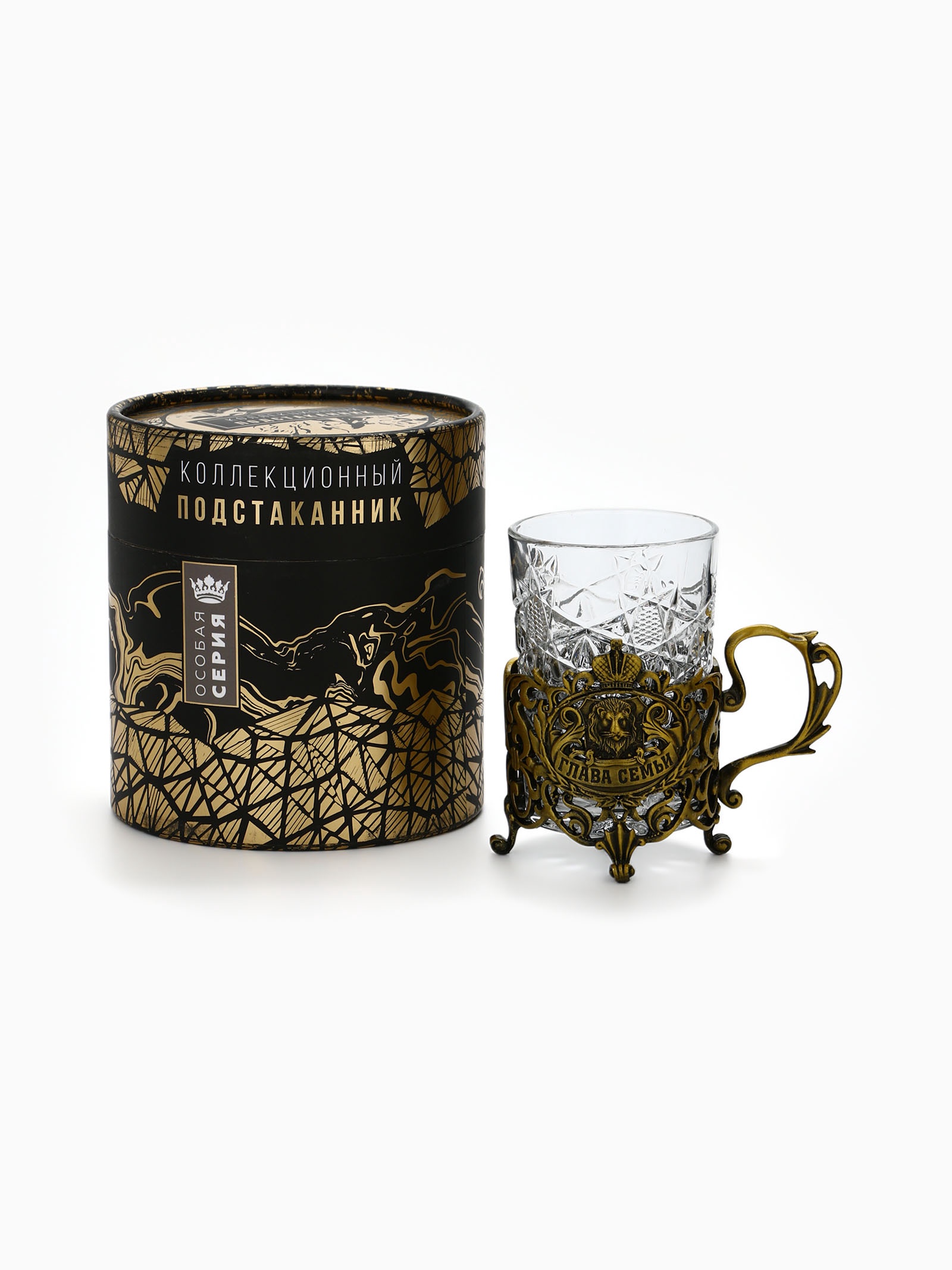 Подстаканник со стаканом "Глава семьи"  7148303