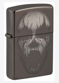 Зажигалка ZIPPO Screaming Monster с покрытием Black Ice 49799
