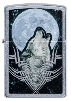 Зажигалка ZIPPO Howling Wolf Design 49261