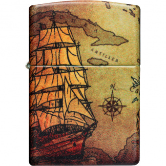 Зажигалка Zippo Pirate Ship Design 49355