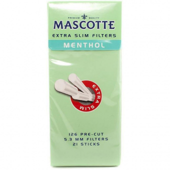 Фильтры Mascotte Extra Slim menthol