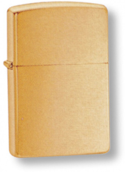Зажигалка ZIPPO 204B BRUSHED BRASS PLAIN