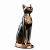 Фигурка "Кошка египетская",  14см., бронза 1279303