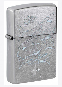 Зажигалка ZIPPO Guy Harvey с покрытием Street Chrome 48595