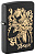 Зажигалка ZIPPO Skull Design с покрытием Black Matte 29632