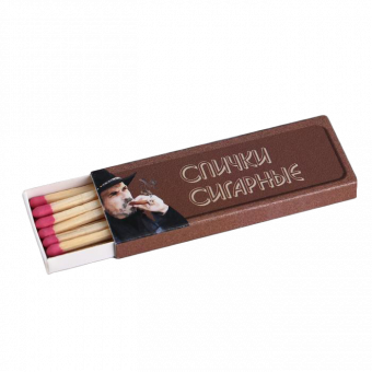 Сигарные спички, наполнением 12шт.  ФЭСКО 4984651