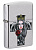 Зажигалка ZIPPO Cross, Queen and Skull Design 49262