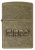Зажигалка ZIPPO 28994 ZIPPO Logo Stamp, Antique Brass