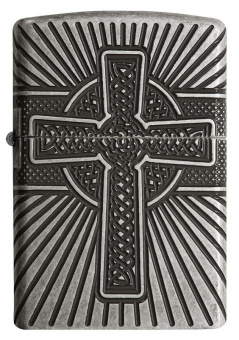 Зажигалка ZIPPO 29667 Armor® Armor Celtic Cross Design