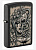 Зажигалка ZIPPO Gory Tattoo с покрытием Black Matte 48616