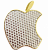 Зажигалка Apple со стразами