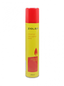 Газ для зажигалок  "ZIGLER", 270 мл.