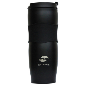 Термокружка Stinger 0,4 л HY-VF680-B чёрная