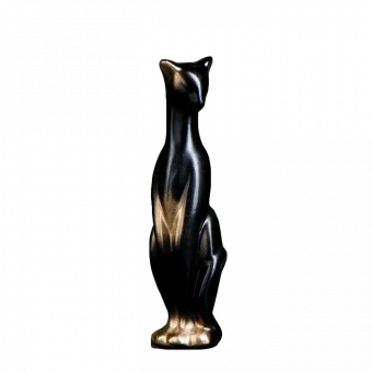 Фигура "Кот стоит" черный, 9244413