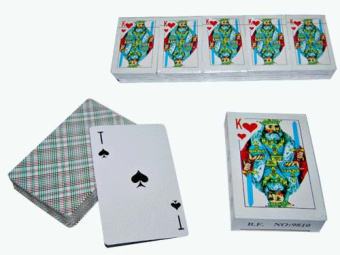 Карты игральные, 54 шт. (9810)