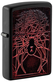 Зажигалка ZIPPO Spider Design с покрытием Black Matte 49791