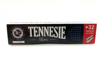 Бумага сигаретная Tennesie Slim Black+filters (32)