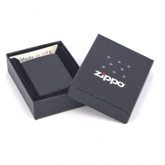 Зажигалка ZIPPO 218 PLAIN BLACK MATTE