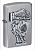 Зажигалка ZIPPO Dead Mans Hand с покрытием Street Chrome 49536