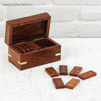 Шкатулка "Домино", дерево  2358238