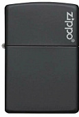 Зажигалка ZIPPO Classic с покрытием Black Matte, латунь/сталь, черная, матовая, 38x13x57 мм