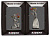 Набор из двух зажигалок Влюбленные зомби ZIPPO 28987