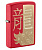 Зажигалка ZIPPO Year of the Dragon 2024 с покрытием Red Matte, латунь/сталь, красная, матовая,