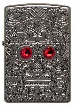 Зажигалка ZIPPO Armor™ Crystal Skull Design 49300