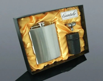Фляга со стопками GENTELO 6-4148
